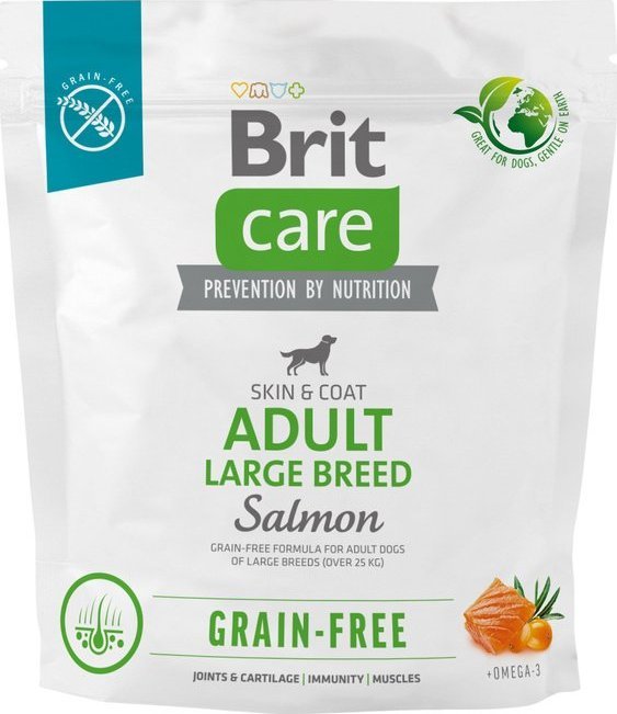 Brit BRIT CARE Dog Grain-free Adult Large Breed Salmon 1kg