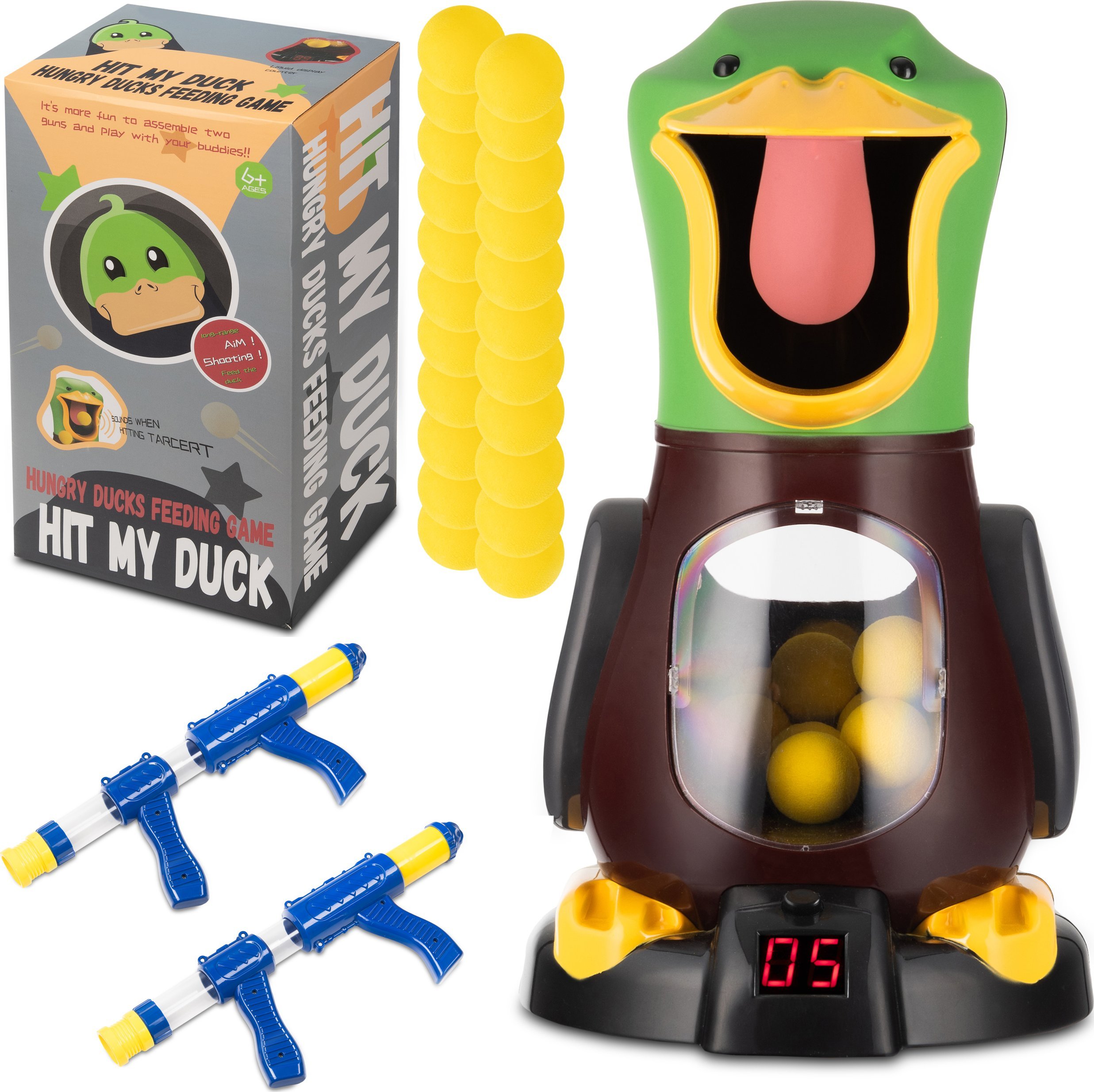 Coil Coil gŁodna kaczka gra zrĘcznoŚciowa 2 pistolety