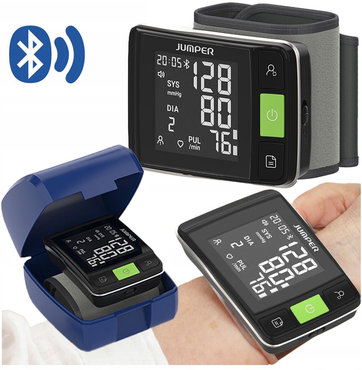 JUMPER CIŚNIENIOMIERZ HWA21 BIAŁY (z