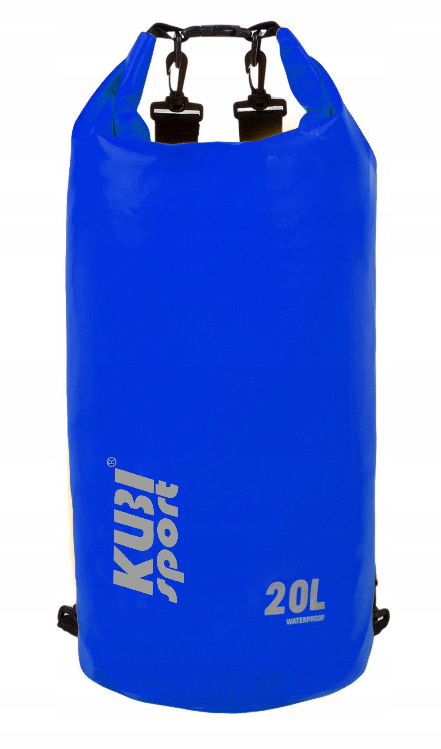 Wodoodporna Torba Worek Wodoszczelny na Łódź Kajak Niebieski KUBISPORT 20 l