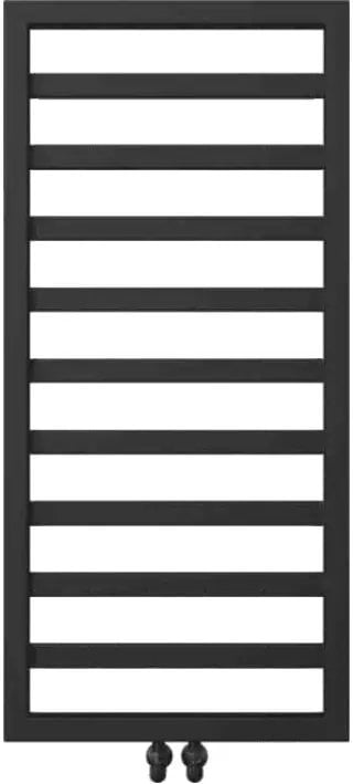 Grzejnik łazienkowy Hydroland GRZEJNIK ŁAZIENKOWY NATSUMI 1240X530 CZARNY MAT // GRŁ-G/N-1240X530-CZ