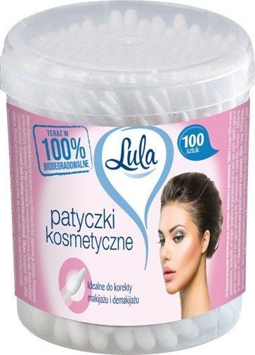 Stella LULA Patyczki kosmetyczne do korekty makijażu i demakijażu 1op.-100szt.