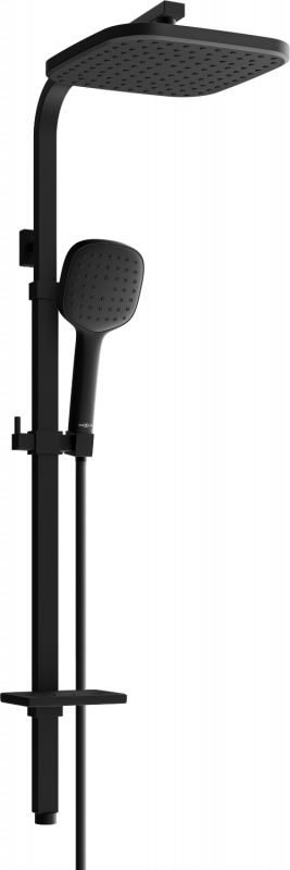 Zestaw prysznicowy Mexen Mexen Q33 kolumna prysznicowa czarna - 798333395-70