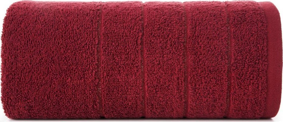 Eurofirany Ręcznik 50 x 90 Kąpielowy Bawełna Dali 13 Bordo