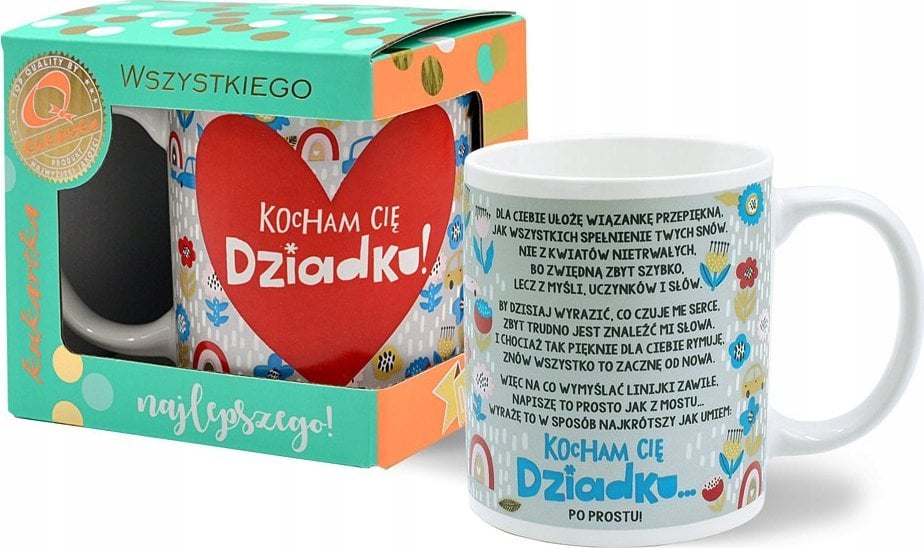 KUKARTKA Kubek Premium Dziadek