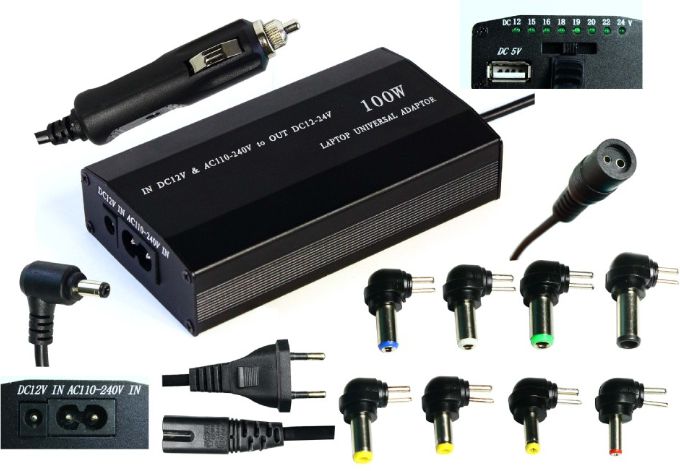 Zasilacz do laptopa EuroCase 100 W, 20 V (NAEC-YH-4070)