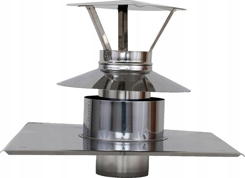 SpiroFlex 60/100 turbo wywiewka (n) z płytą dachową (S)