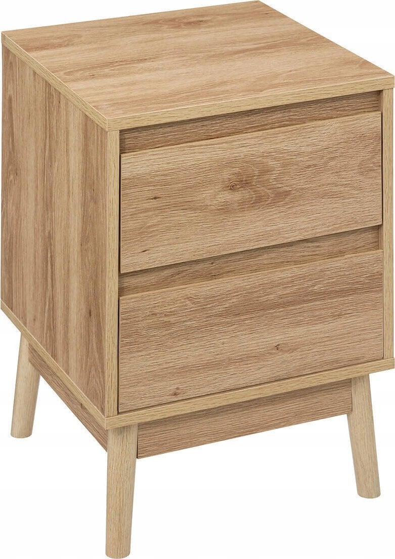 5five Szafka nocna ABANA, 2 szuflady, 40 x 40 x 56 cm