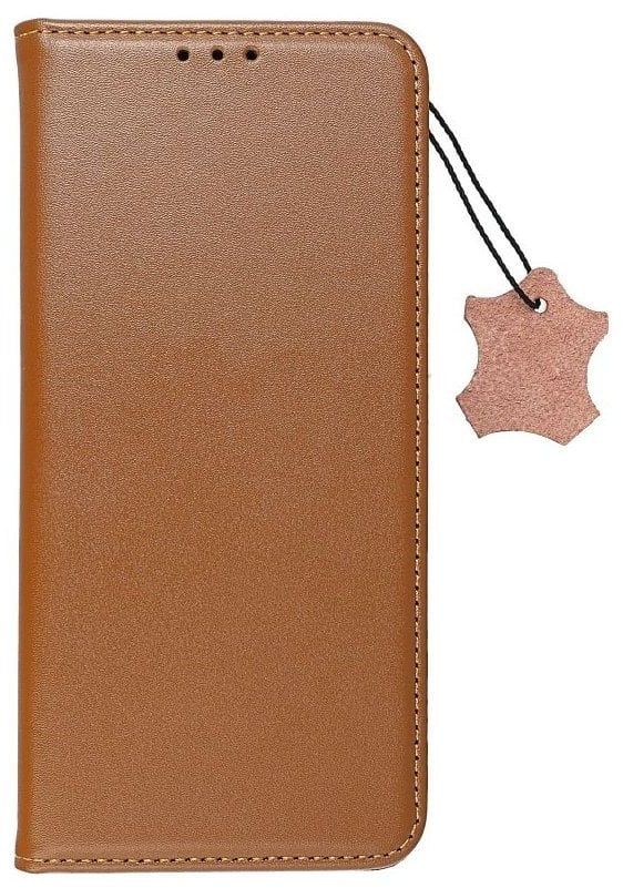 Kabura SMART PRO Book skórzana do XIAOMI Redmi Note 14 PRO 4G brązowy