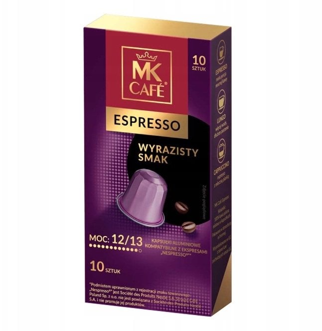 MK Cafe Kapsułki do Nespresso Espresso 10 sztuk