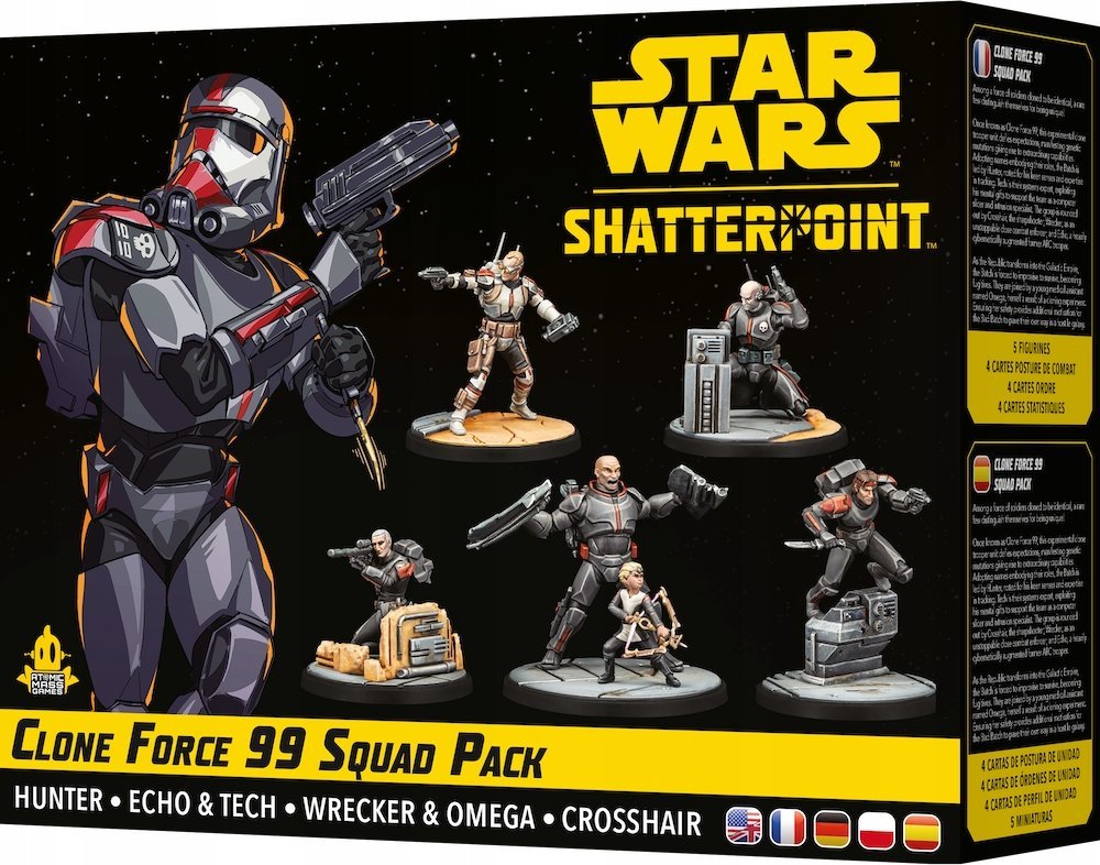 Rebel Dodatek do gry Star Wars: Shatterpoint - Jednostka klonów 99 - Parszywa zgraja