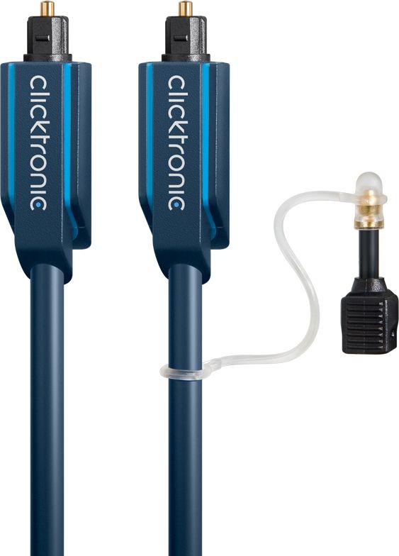 Kabel Clicktronic Toslink - Toslink 2m granatowy (70368)