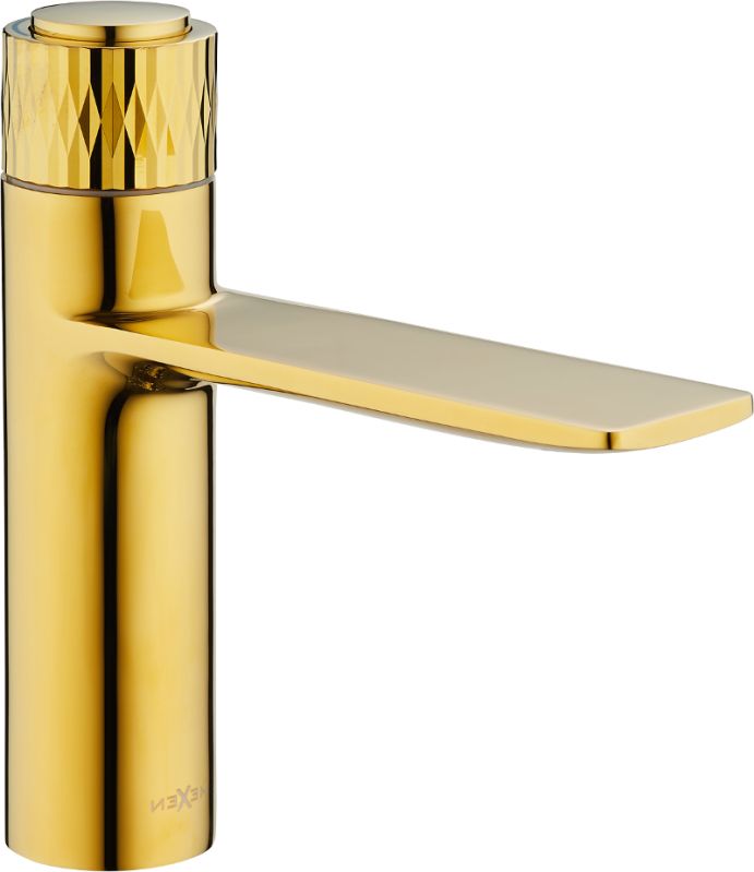 Bateria umywalkowa Mexen Zero Plus stojąca złoty