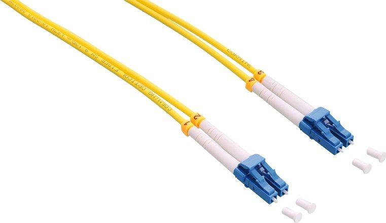 LogiLink FP0LC10 kabel InfiniBand / światłowodowy 10 m LC Żółty