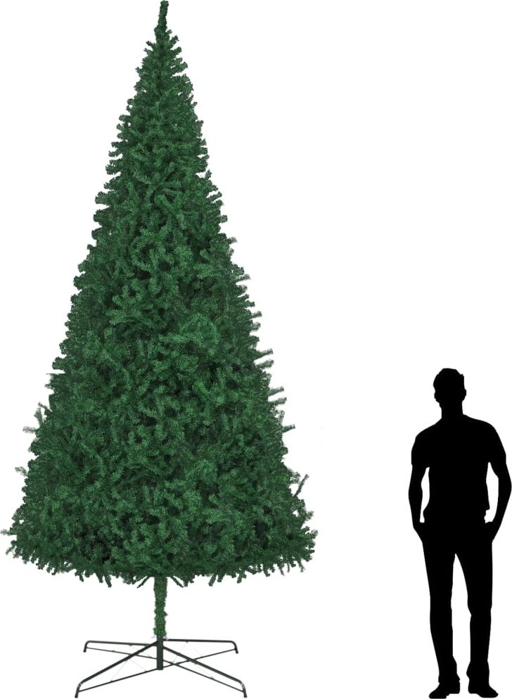 vidaXL Choinka sztuczna na stojaku Zielona