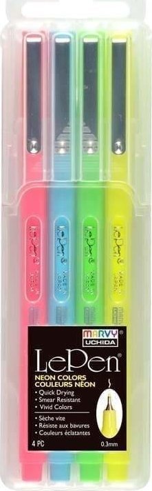 Cienkopisy Le Pen 4 kolory