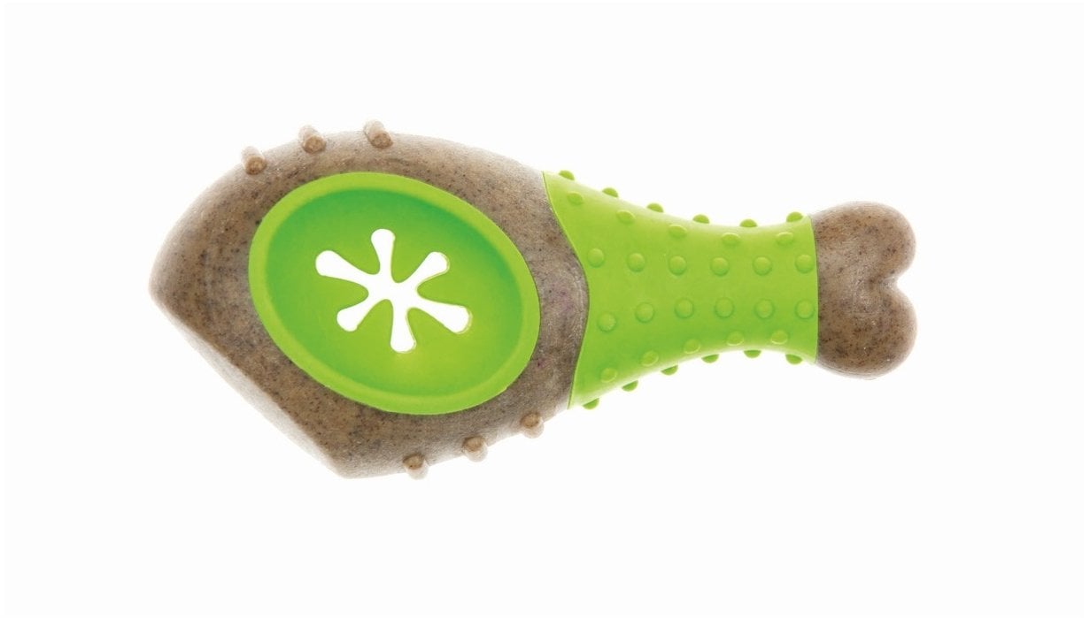 Udko kurczaka, gryzak, dla psa, TPR, 13x6x4 cm