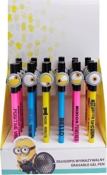 Beniamin Długopis wymazywalny Minionki (24szt)
