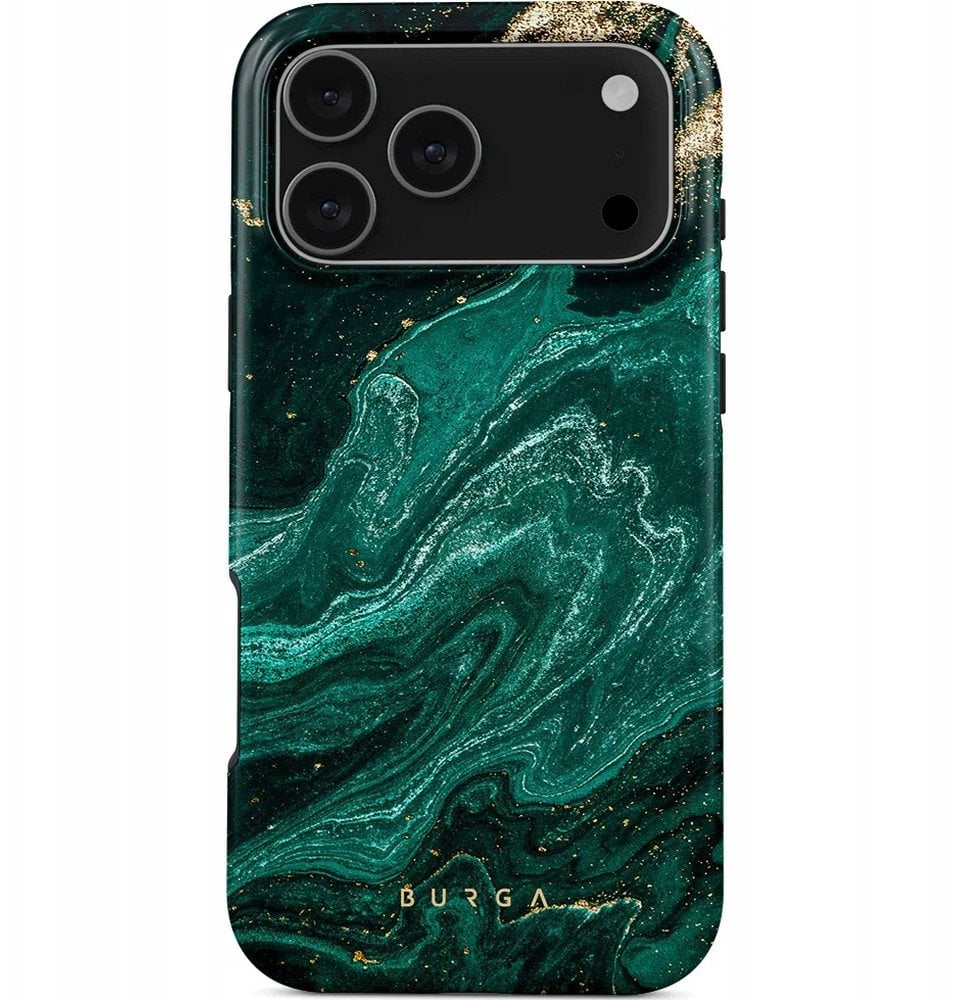 Burga Tough Magsafe - etui ochronne do iPhone 17 Pro Max kompatybilne z MagSafe (emerald pool)