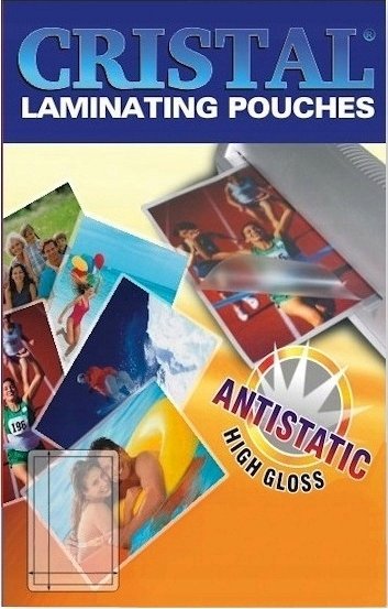 Argo Folia do laminowania 54x86mm ARGO 325480 błyszcząca 80mic 100 szt