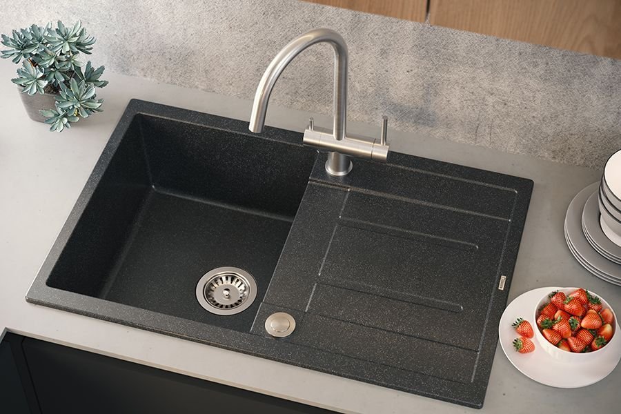 Bateria kuchenna Steiner KAREN bateria kuchenna trójdrożna stalowa