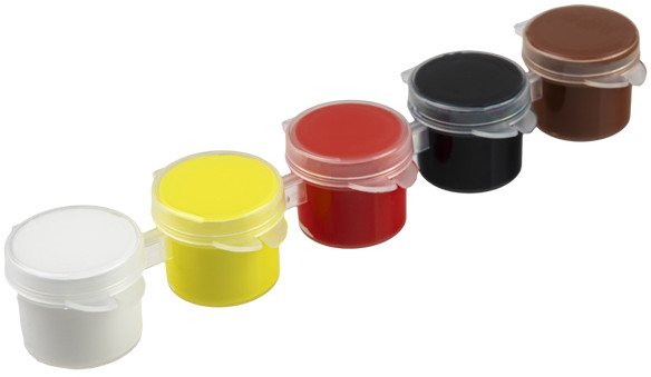 ZESTAW GARNCARSKI GLINA BIALA NARZEDZIA DLA DZIECI PEDZLE DREWNIANE