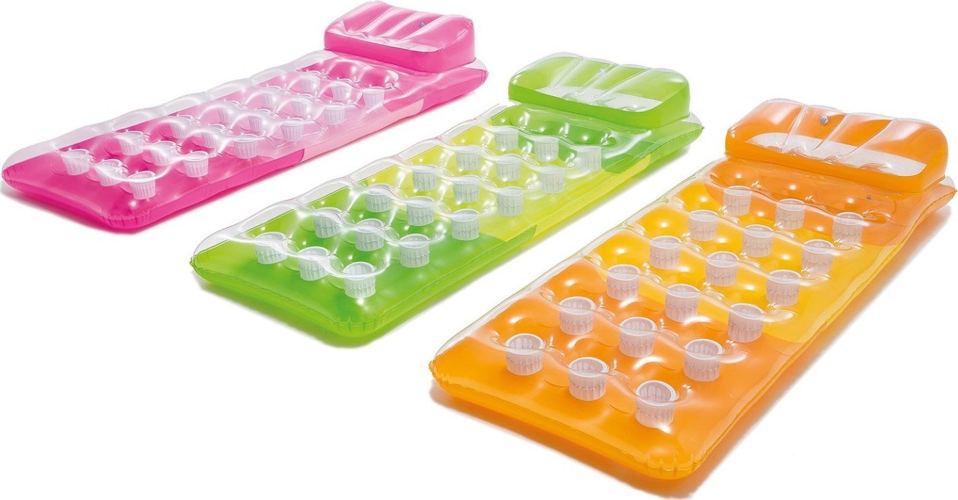 Intex Materac do pływania 188 x 71 cm INTEX 58890 zielony