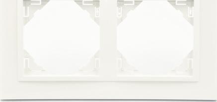 Efapel EFAPEL ANIMATO RAMKA 2-KROTNA BIAŁY 90920 TBB