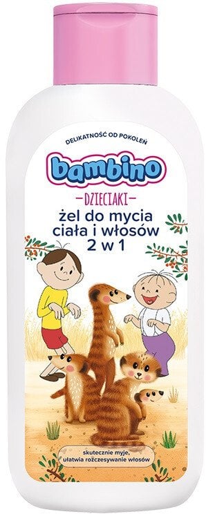 Bambino Dzieciaki żel do mycia ciała i włosów 2w1 400ml