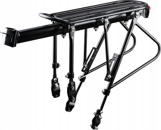 Korbi BAGAŻNIK ROWEROWY ALUMINIOWY MOCNY UNIWERSALNY AŻ 110KG WYTRZYMAŁY NA ROWER