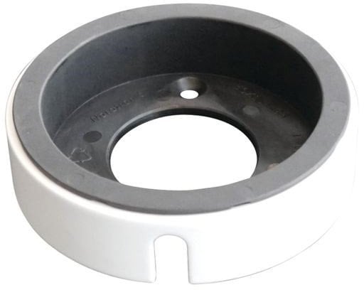 Nordtronic Påbygningsring Mat Hvid