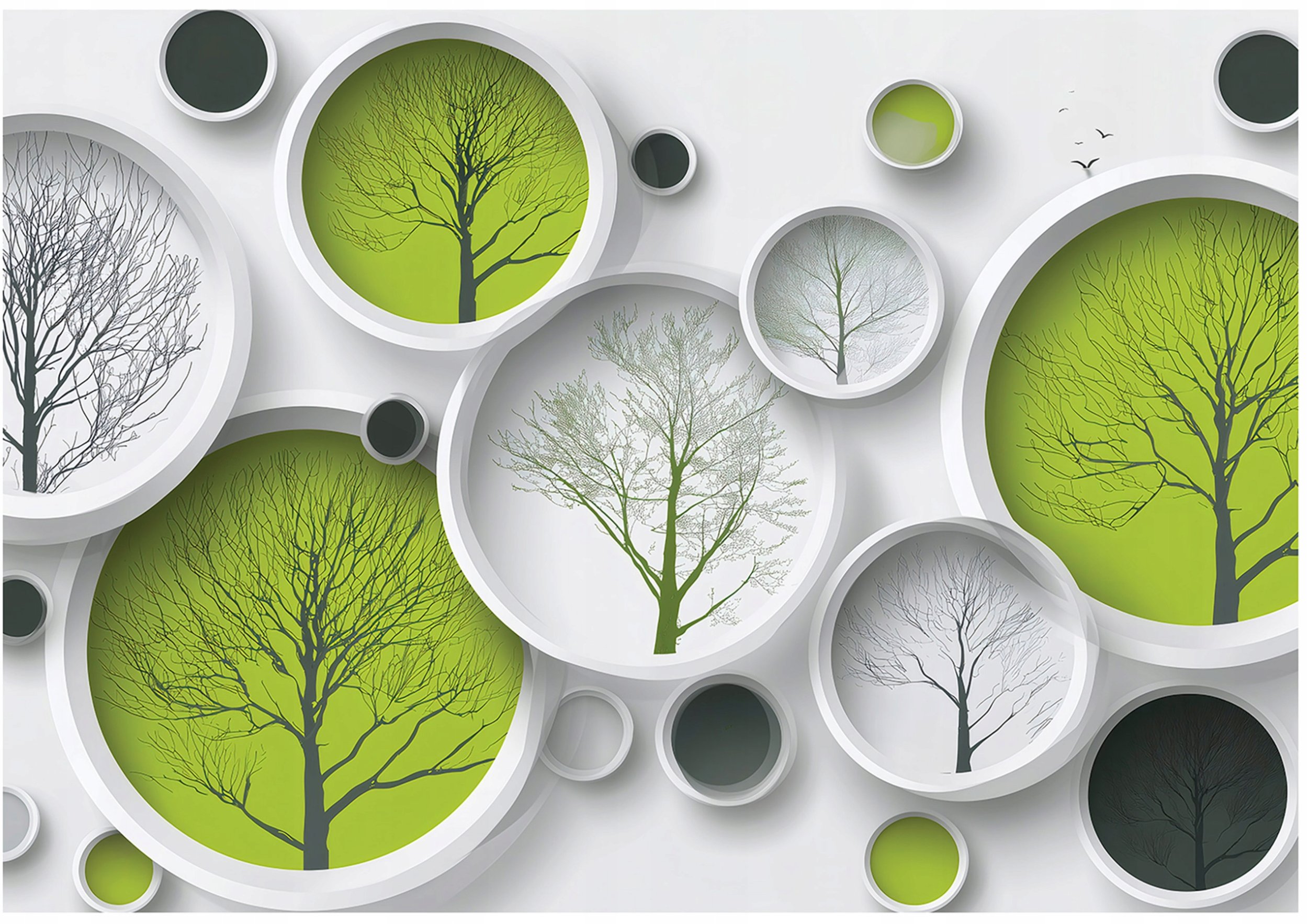 Fototapeta Na Flizelinie 3D Abstrakcja Do Sypialni Salonu 350x250