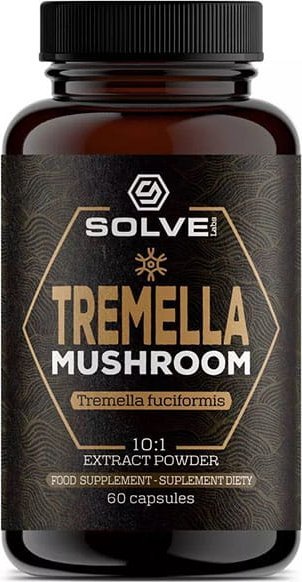 Solve Labs SolveLabs Tremella (Tremella fuciformis) 10:1 60 kapsułek - WYSYŁAMY W 24H!