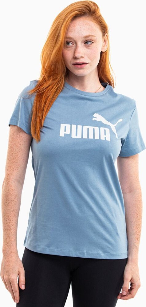 Puma Koszulka damska ESS Logo Tee niebieska 586775 20 S