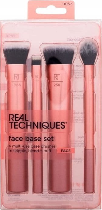 REAL TECHNIQUES_SET Face Base zestaw pędzli do makijażu 4szt.