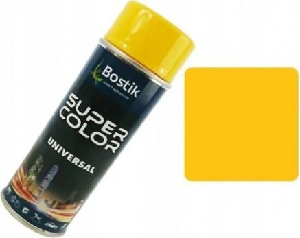 Bostik Lakier w sprayu uniwersalny Super Color 400 ml żółty