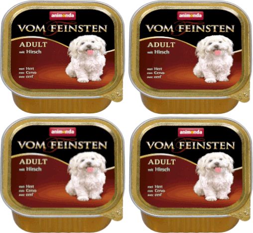 Animonda Dog Vom Feinsten Adult smak: jeleń 6 x 150g