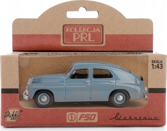 Figurka Papo Kolekcja PRL Warszawa M20 popielata