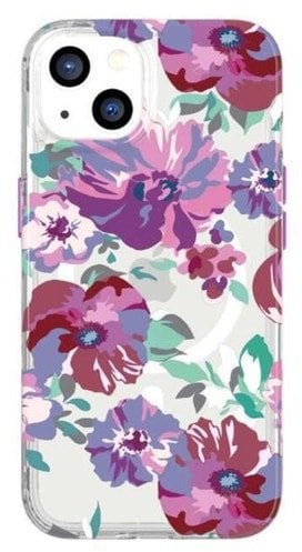 TECH21 ETUI EVO ART MAGSAFE T21-9319 IPHONE 13 PURPLE ANEMONE