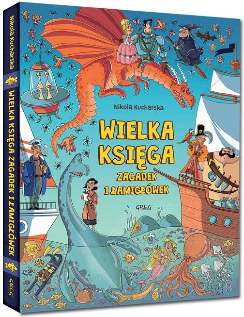 Greg Wielka księga zagadek i łamigłówek