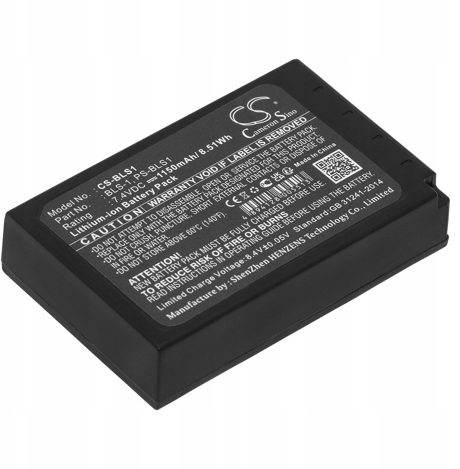 Akumulator Bateria Typ Bls-1 Do Olympus E-420 E-450 E-620 Pen E-p2 Ep-1 P-1 / Cs-bls1