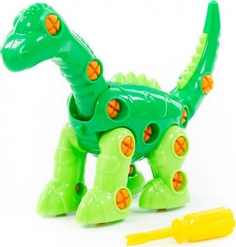 Wader Polesie 76724 Klocki-dinozaur "Diplodok" 35el. worek