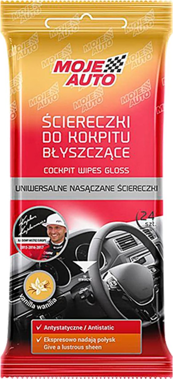 Moje Auto ŚCIERECZKI DO KOKPITU MATOWE 19-068 MOJE AUTO
