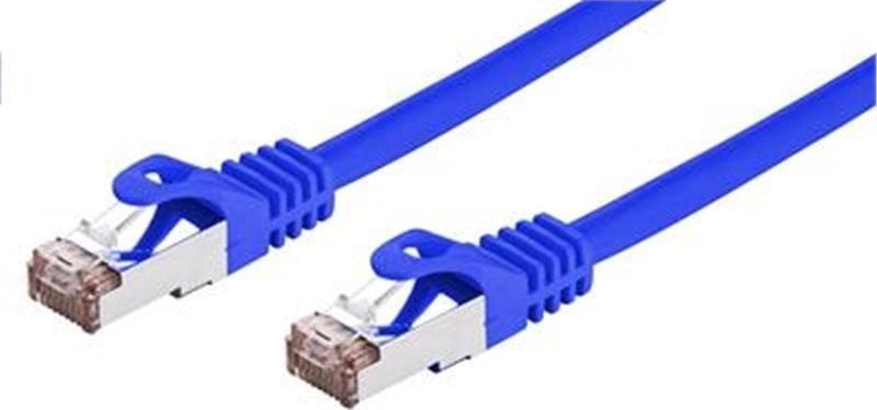 C-Tech C-TECH kabel patchcord Cat6, FTP, modrý, 0,25m