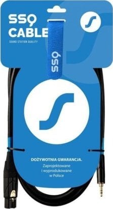 Kabel SSQ SSQ XLRMi1 - XLR żeński / Jack stereo 3.5