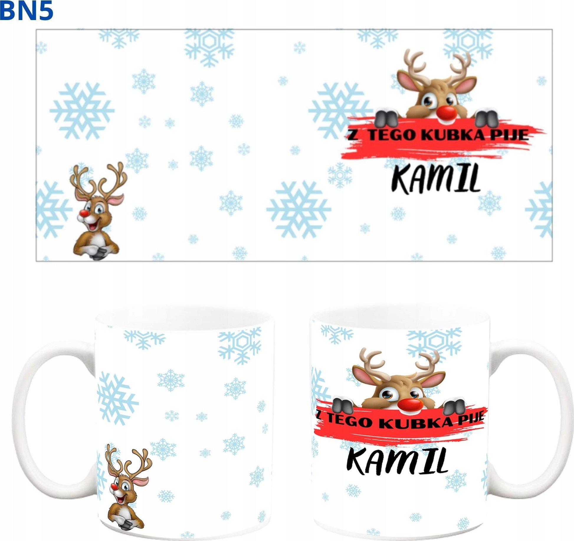 PrzydaSie Kkubek Boże Narodzenie Mikołaj Mikołajki Święta Świąteczny Prezent Bn5