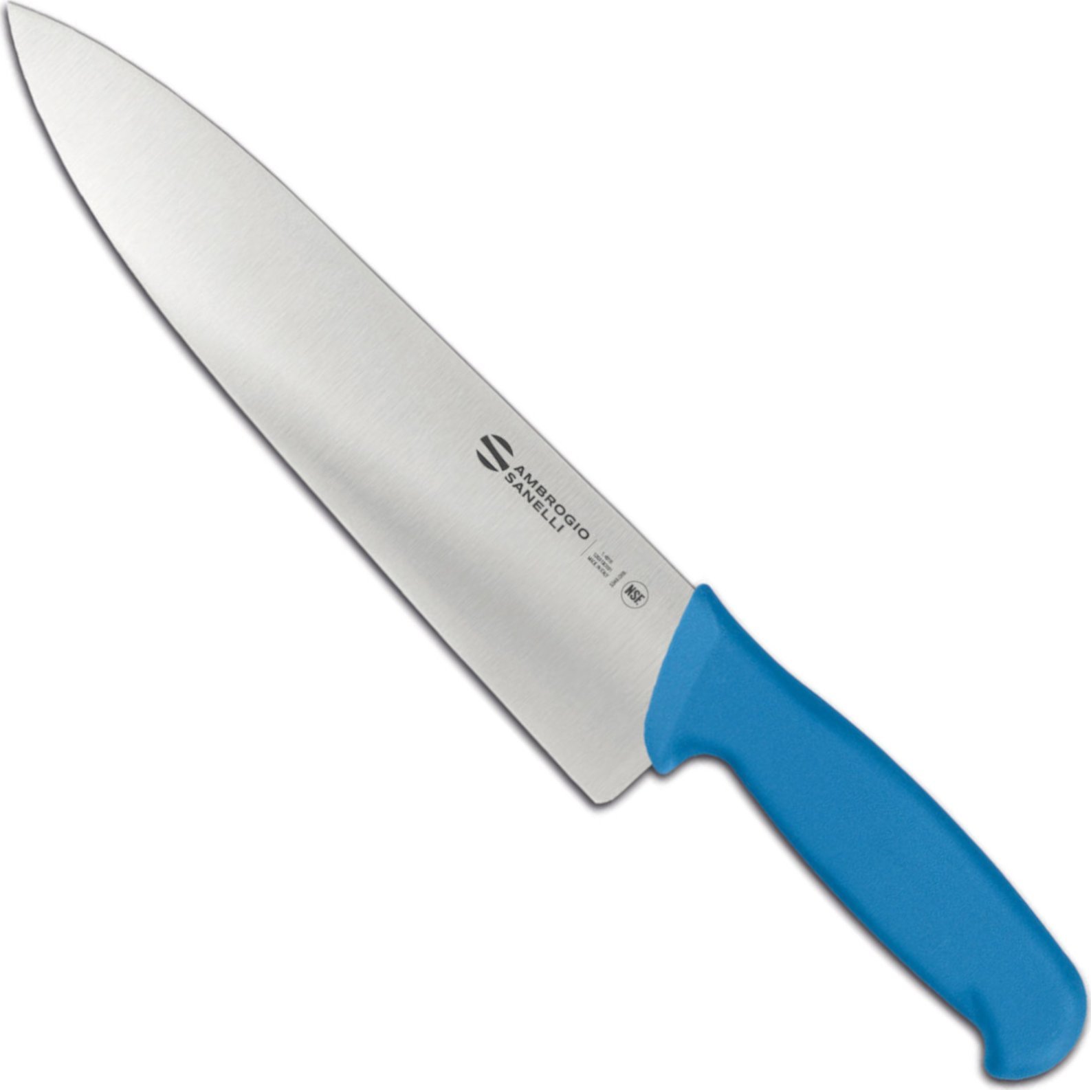 Ambrogio Sanelli Nóż do ryb owoców morza SUPRA COLORE HACCP 240/390 mm - niebieski Nóż do ryb owoców morza SUPRA COLORE HACCP 240/390 mm - niebieski