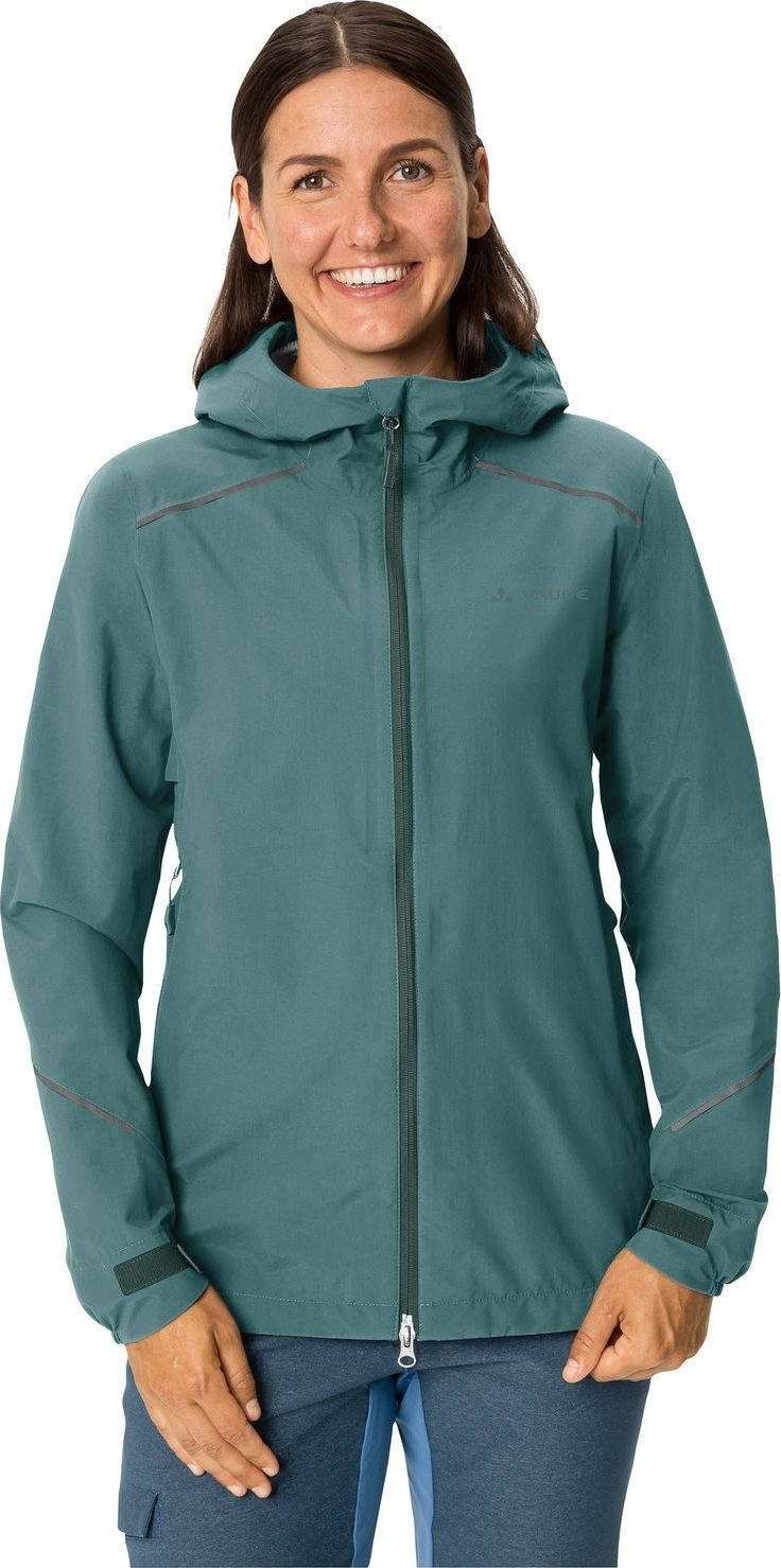 Vaude Kurtka przeciwdeszczowa sportowa damska Vaude Yaras IV - zielona 36