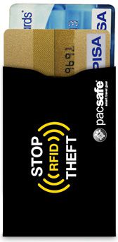Pacsafe RFIDsleeve 25 RFID-Blocking Credit Card Sleeve (10360100)