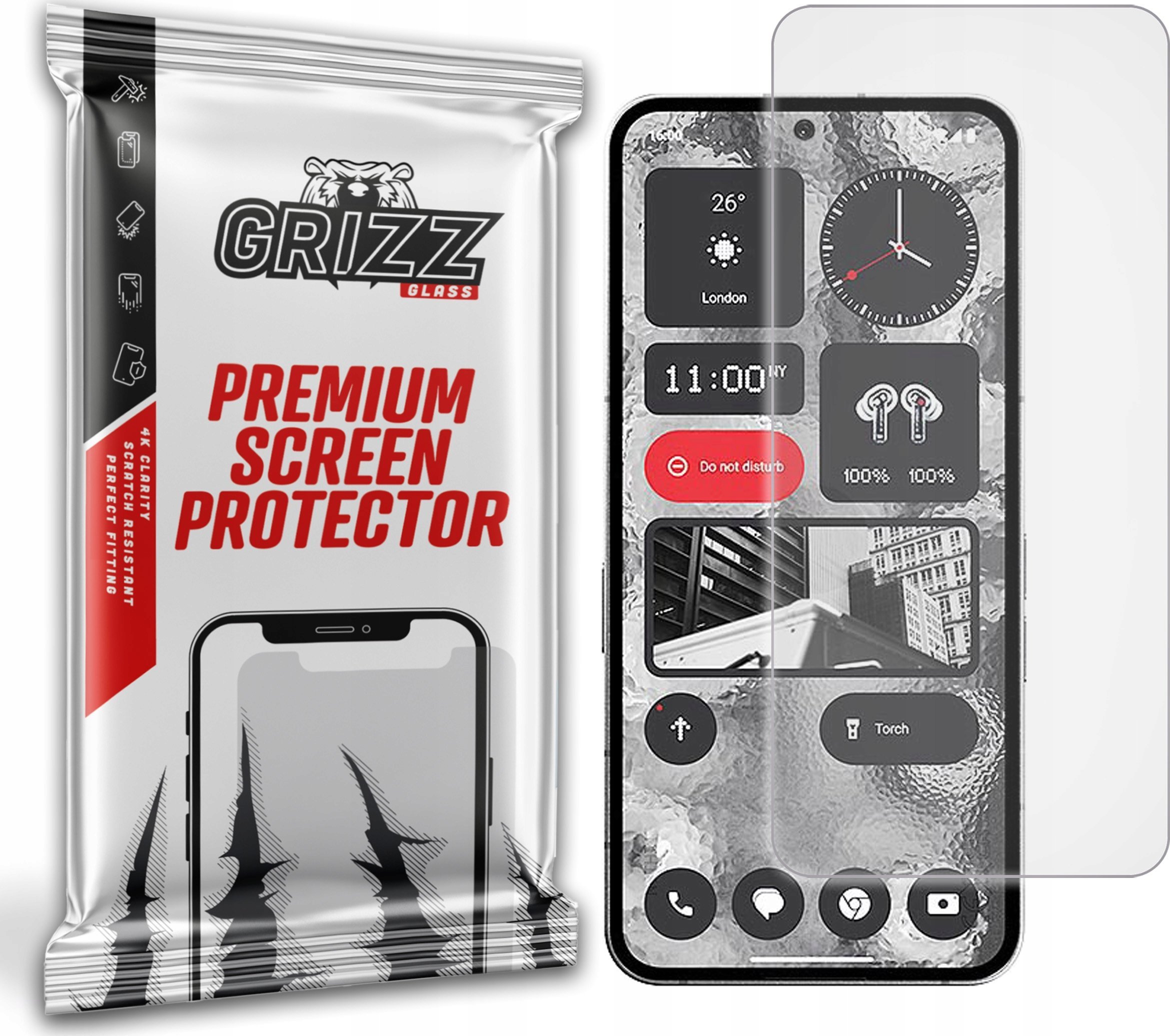GrizzGlass Folia matowa GrizzGlass PaperScreen do Nothing Phone 2